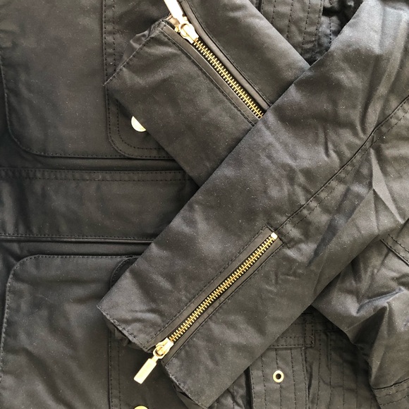 Barbour International Womens Moto Jacket Size UK8 - Picture 4 of 5